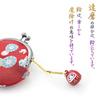 Daruma Strap Bell Daruma Netsuke Keychain Red Auspicious Charm Set of 10 [Barzaz]