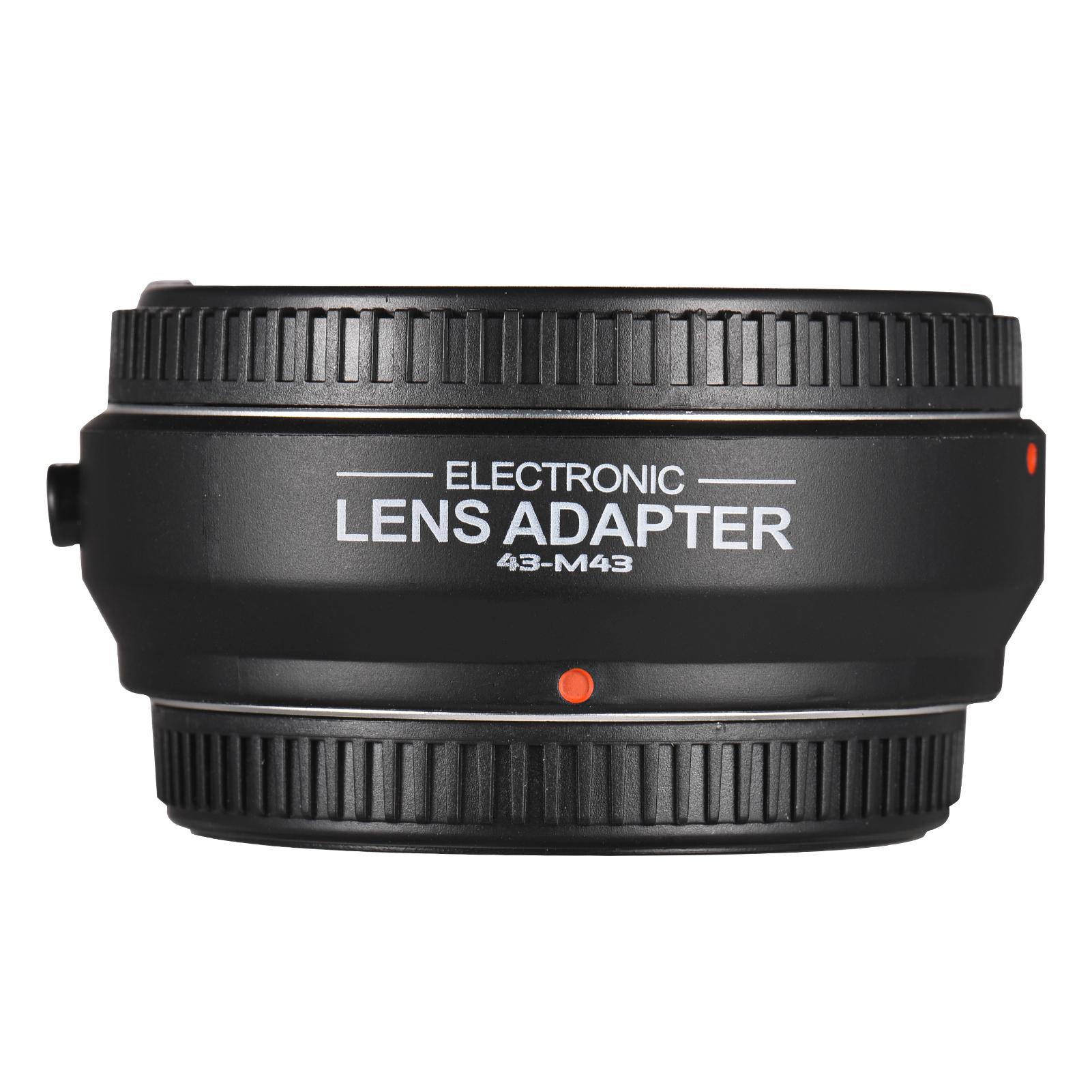 Lens Mount Adapter, 4Celsius3 to M4Celsius3 Camera Adapter   Electronic Lens Auto   Adapter Four Thirds 4Celsius3 Lens to   M4Celsius3 Came