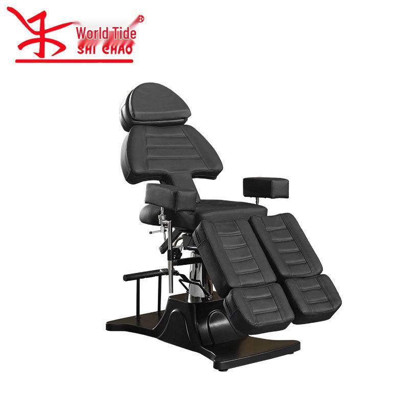 Multifunctional Tattoo & Embroidery Chair with Rotating Armrests