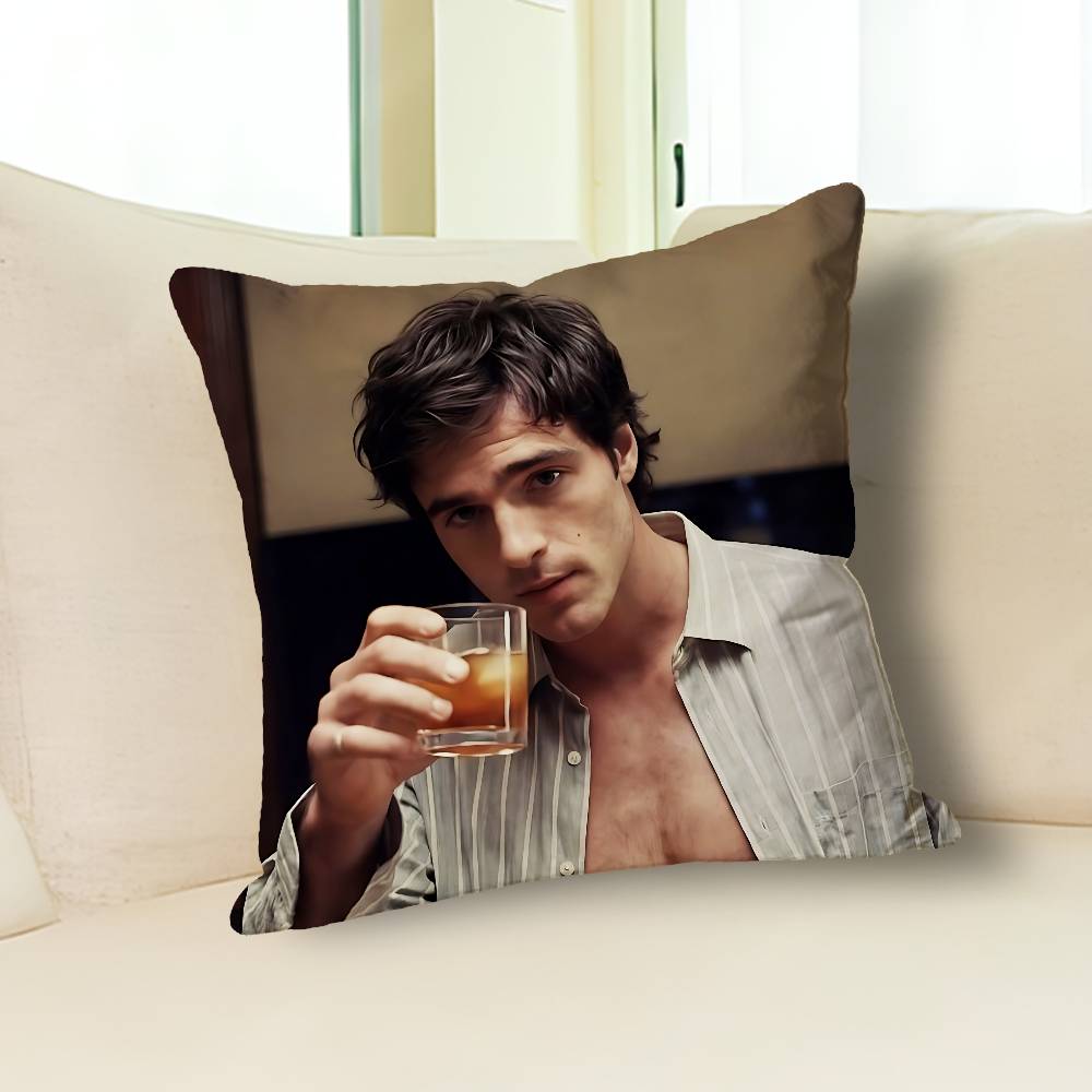 

J-Jacob E-Elordi Actor Various Sizes Square Pillow Case For Car Home Bedchamber Decor Custom Valentine gift 50cmx50cm