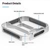 Desktop Stand For Mini Computer Devices Heatsink Bracket Aluminum Frame Dustproof Structure Efficient Cooling