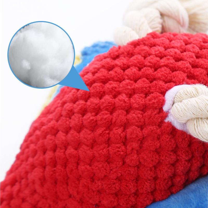 Dog Toy Chew Artificial Plush Parrot Sounding Bite-resistant Puppy Toy Teeth Cleaning Training Interactive Dog Toy Supplies
