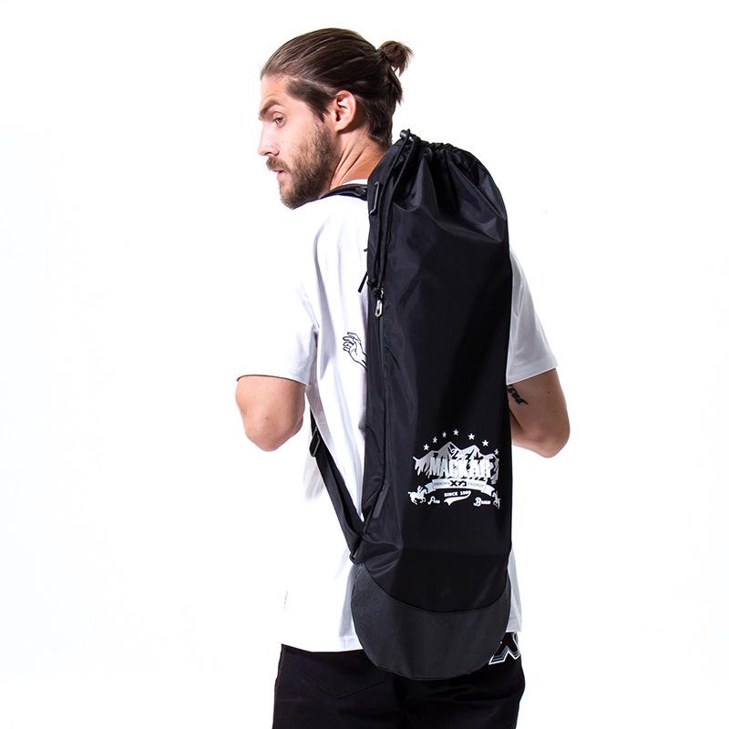 MACKAR Trendy Co-Design skateboardový batoh pro prkna Double Rocker & Banana