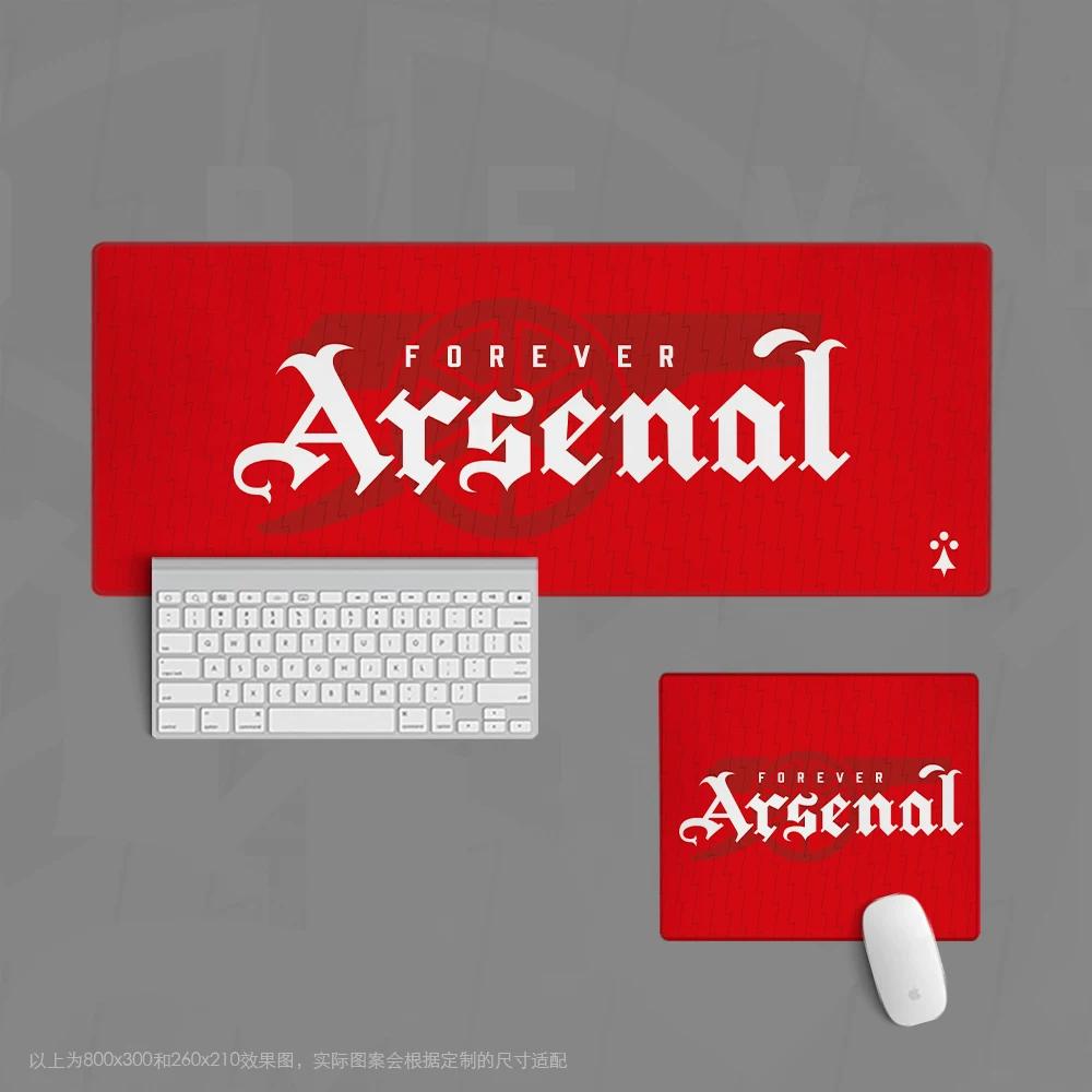 High quality leather non-slip mouse pad oversized office keyboard pad book table mat football fan supplies gift premier league arsenal gunner henry
