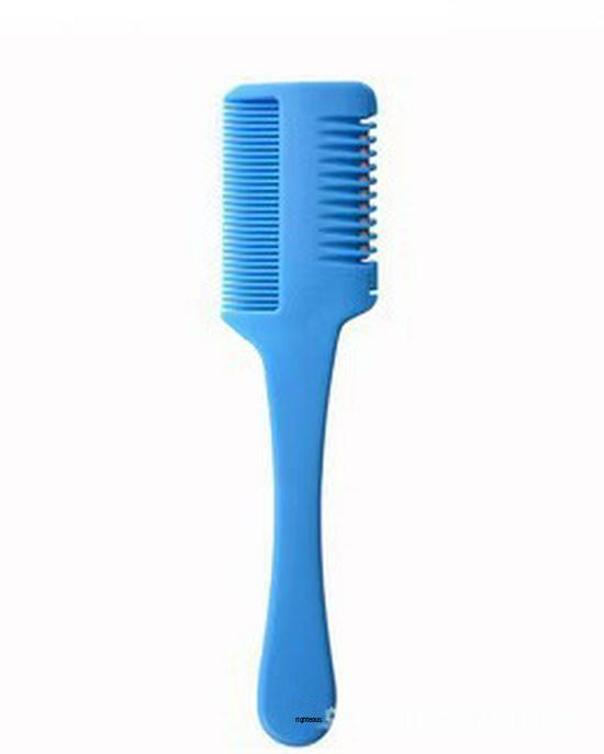 Dual-Use Hair Thinning Comb with Stainless Steel Blade