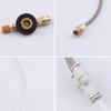 Tank Adapter Regulator Hose Stove Pipe for Flat Propane Stage Camping 2