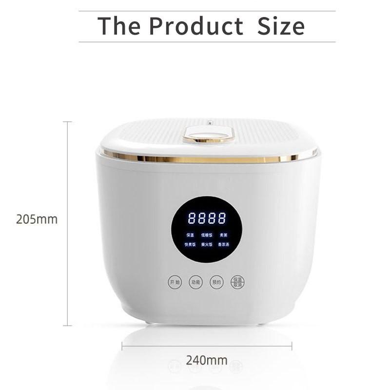 3L Large Capacity Electric Rice Cooker Multifunction Low Sugar Rice Cooking Machine Kitchen Non Stick Rice Cooker Steamer