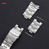 Solid Stainless Steel Watch Band 18/20/22/24mm Metal Watch Straps for Seiko 5 SKX009/007 for Jubilee Curved End Watch Bracelets