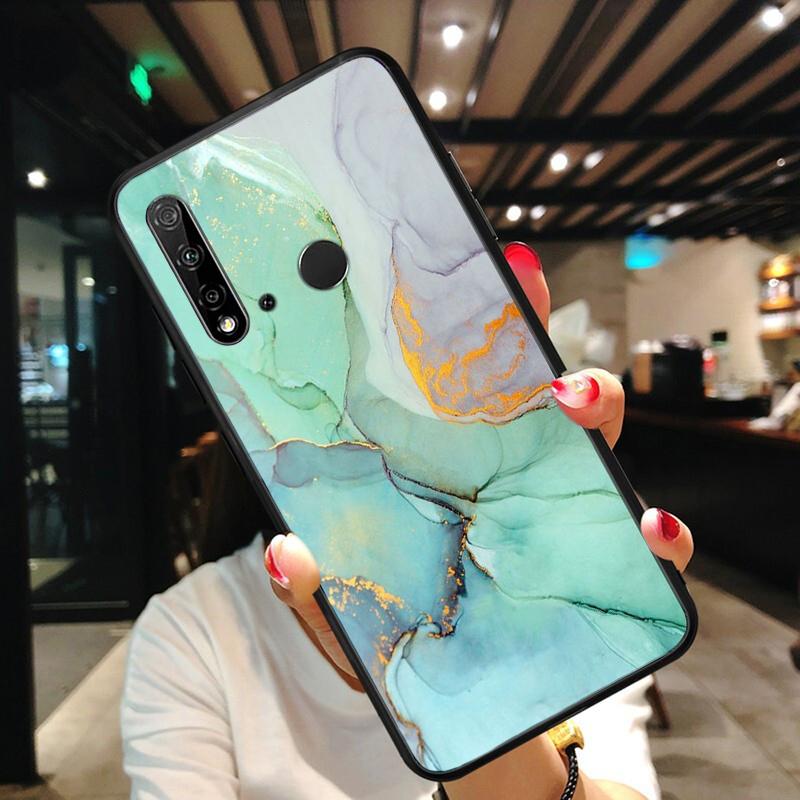 Colorful Marble Phone Case For Huawei P50 Pro P30 P40 Lite P40Pro P20 Lite P10 Plus Mate 20 Pro Mate20 X
