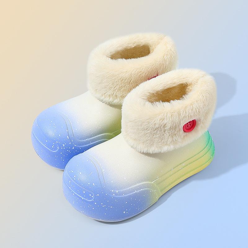 

Хлопковые туфли для родителей и детей зимние женские милые теплые бархатные хлопковые ботинки для пожилых водонепроницаемые хлопковые чехлы дождевые туфли хлопковые туфли для улицы 40-41