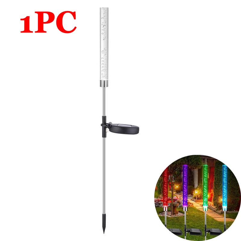 

Акриловый пузырьковый солнечный светильник для газона, садовый уличный солнечный светильник RGB, водонепроницаемый светодиодный светильник на солнечных батареях с изменением цвета RGB