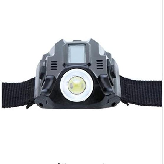 Waterproof LED Display Rechargeable Wrist Watch Flashlight Multi Tools Outdoor Lighting for Outdoor Camping Hunting