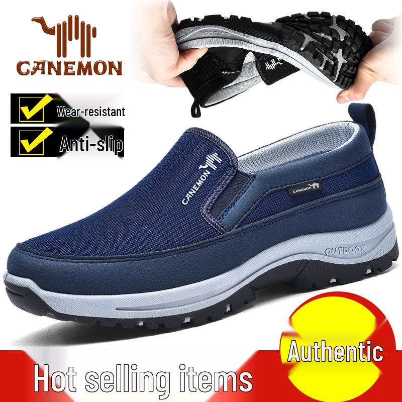 Herren Übergröße Slipper Mesh Walking Sneaker, Größe 49