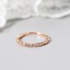 Dainty Trend Thin Rings for Women Female Inlaid Zirconia Delicate Stacking Matching Ring Fashion Gift to Female Jewelry DZR021
