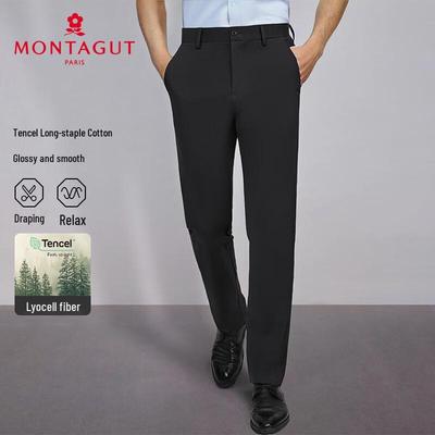MONTAGUT Leichte kühlende lässige Hose für Herren mit geradem Bein