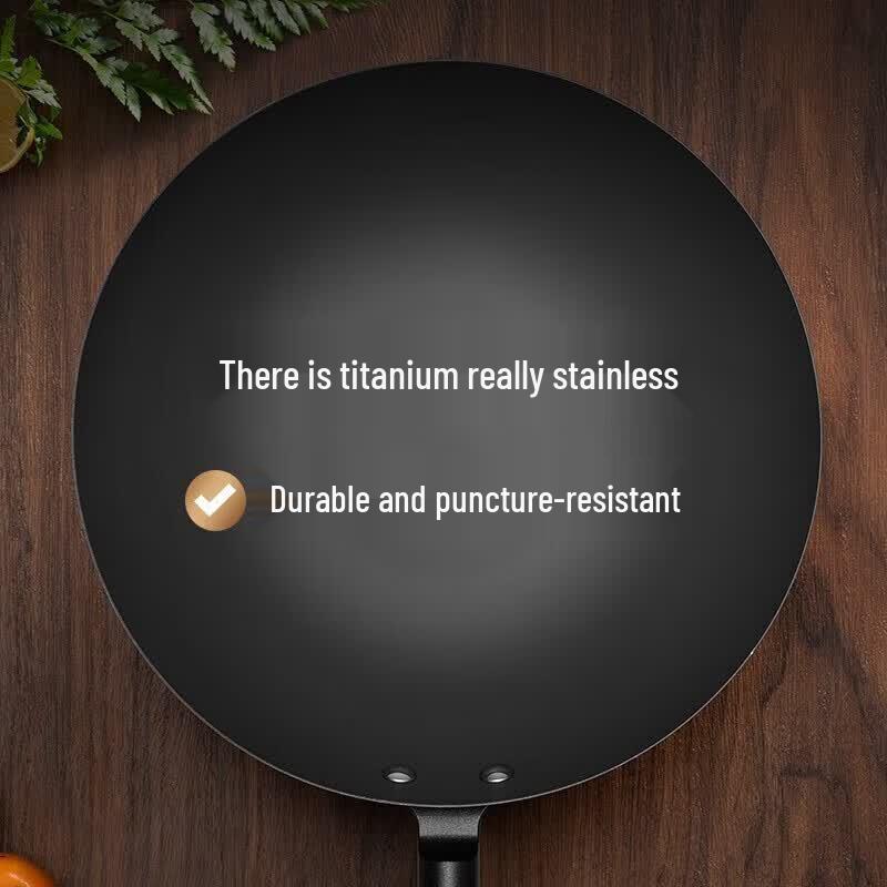 SUPOR Titanium Non-Rusting Fine Iron Wok