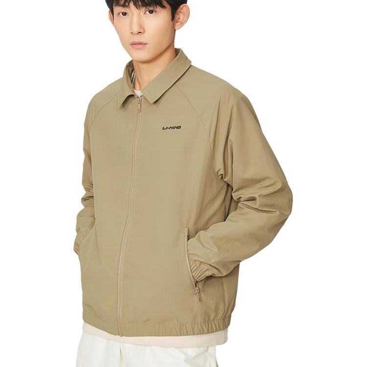 Li-Ning Graphic Jacket 'Khaki' Men's AJDS853-3
