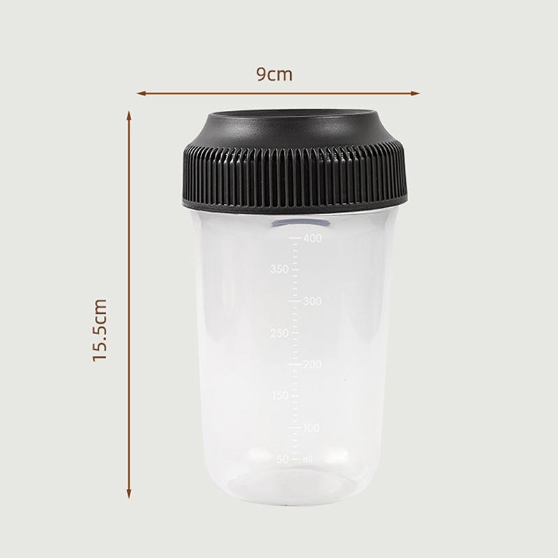 400 ml kubek shaker fitness dla mężczyzn i kobiet sportowy proszek białkowy kubek do mieszania koktajli zdrowie i uroda artykuły domowe 1 szt.