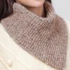 New Detachable Knitted Turtleneck Fake Collar For Women Neck Warmer Autumn Winter Warm Cover Head Neck Knitting False Collar