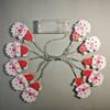 "LED Iron Bell String Lights - Colorful Christmas and Birthday Decorations"