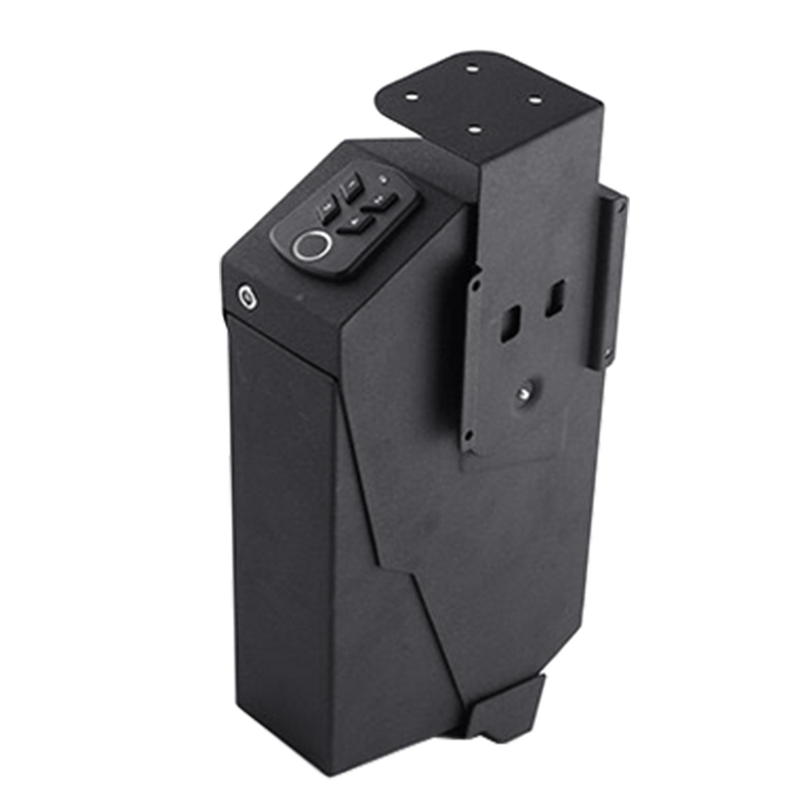 

Биометрический оружейный сейф для дома Быстрый доступ Боковое открытие 3 в 1 Органайзер для пистолетов Компактный размер J1 1