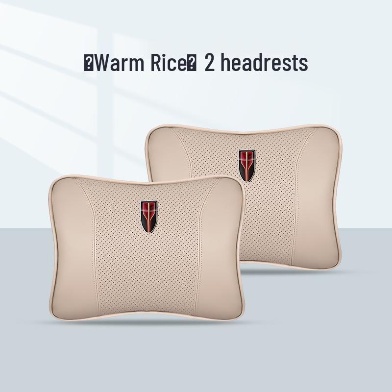 Kompatibel mit Kopfstützen-, Nacken- und Lendenwirbelstützkissen für das Fahrzeuginnere von Hongqi HS5/H5/HS7/H7/H9.