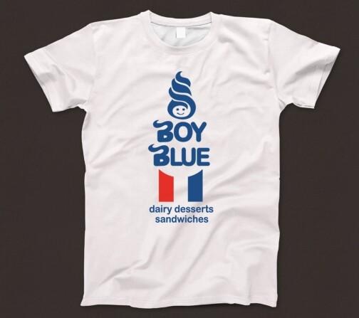 

26 Boy Blue T Shirt 861 Ice Cream Dairy Desserts Tutti Frutti Milwaukee Red Barn Unisex T-Shirt XXXXL