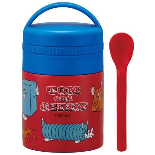 Skater Antibacterial Insulated Soup Jar, Small Size, Tom & Jerry Design, 180ml, LJFC2NAG-A