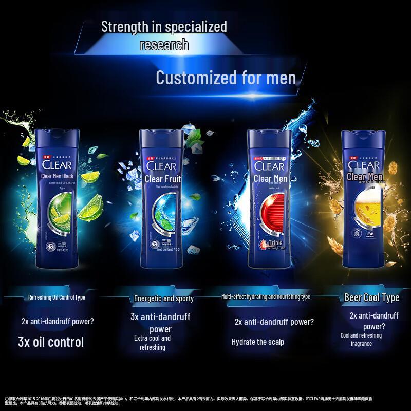 Clear Men's Shampoo & Shower Gel Set