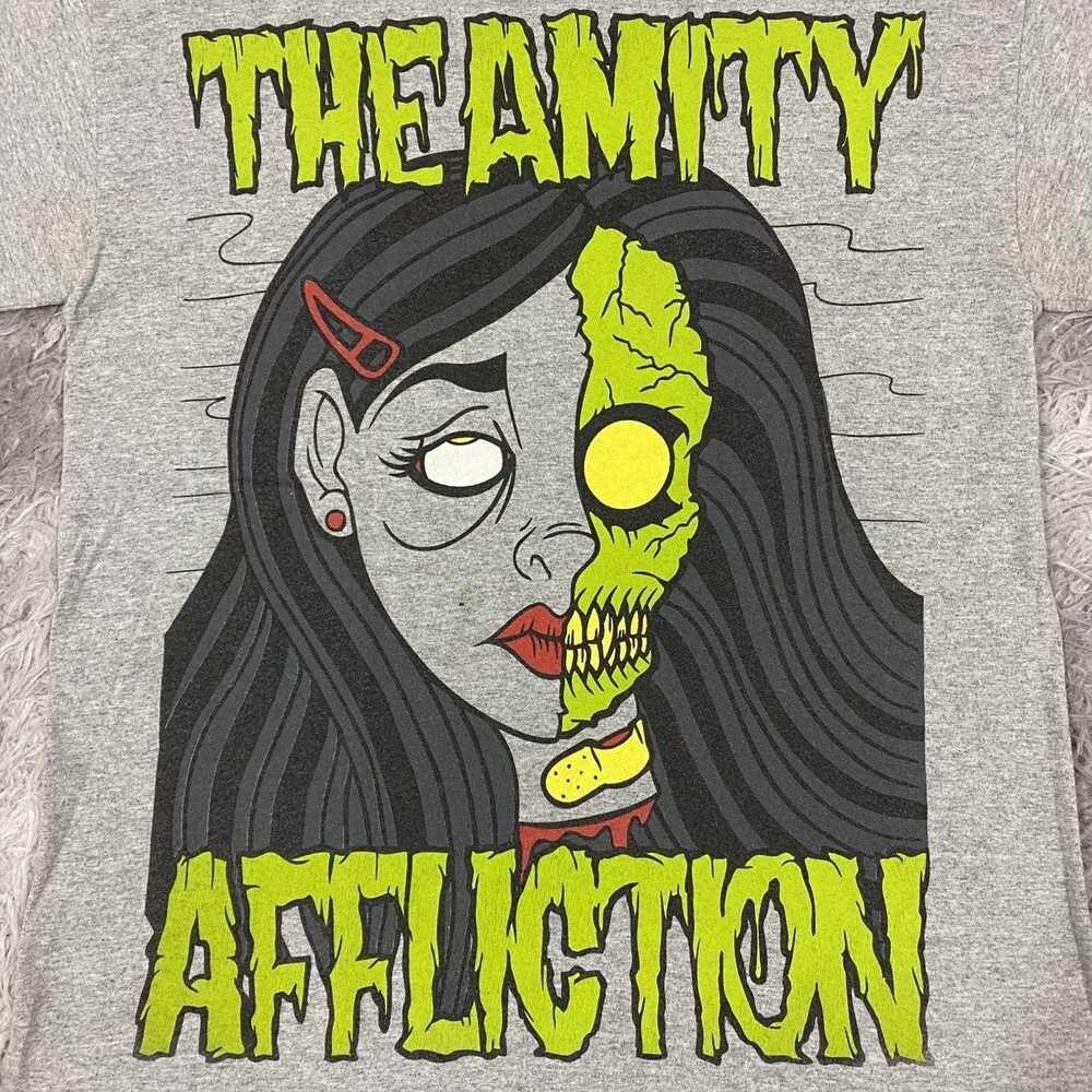 Винтажная футболка группы The Amity Affliction Хлопок Для мужчин Женщин S-4XL BT772 Унисекс Футболка XXXXL