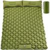Double Inflatable Camping Mat: Portable, Moisture-Proof Air Mattress for Outdoor Adventures and Beach