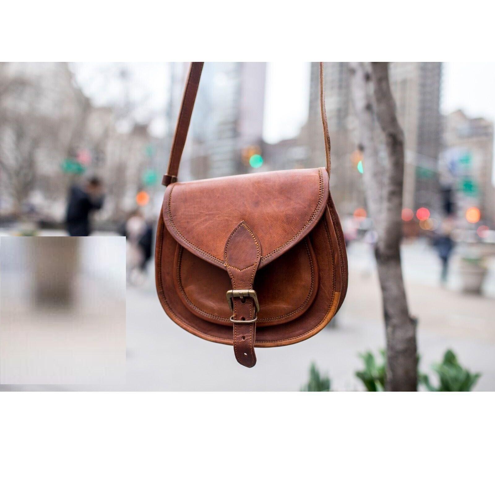 Женский новый потертый кошелек ручной работы из натуральной коричневой козьей кожи — фото 5