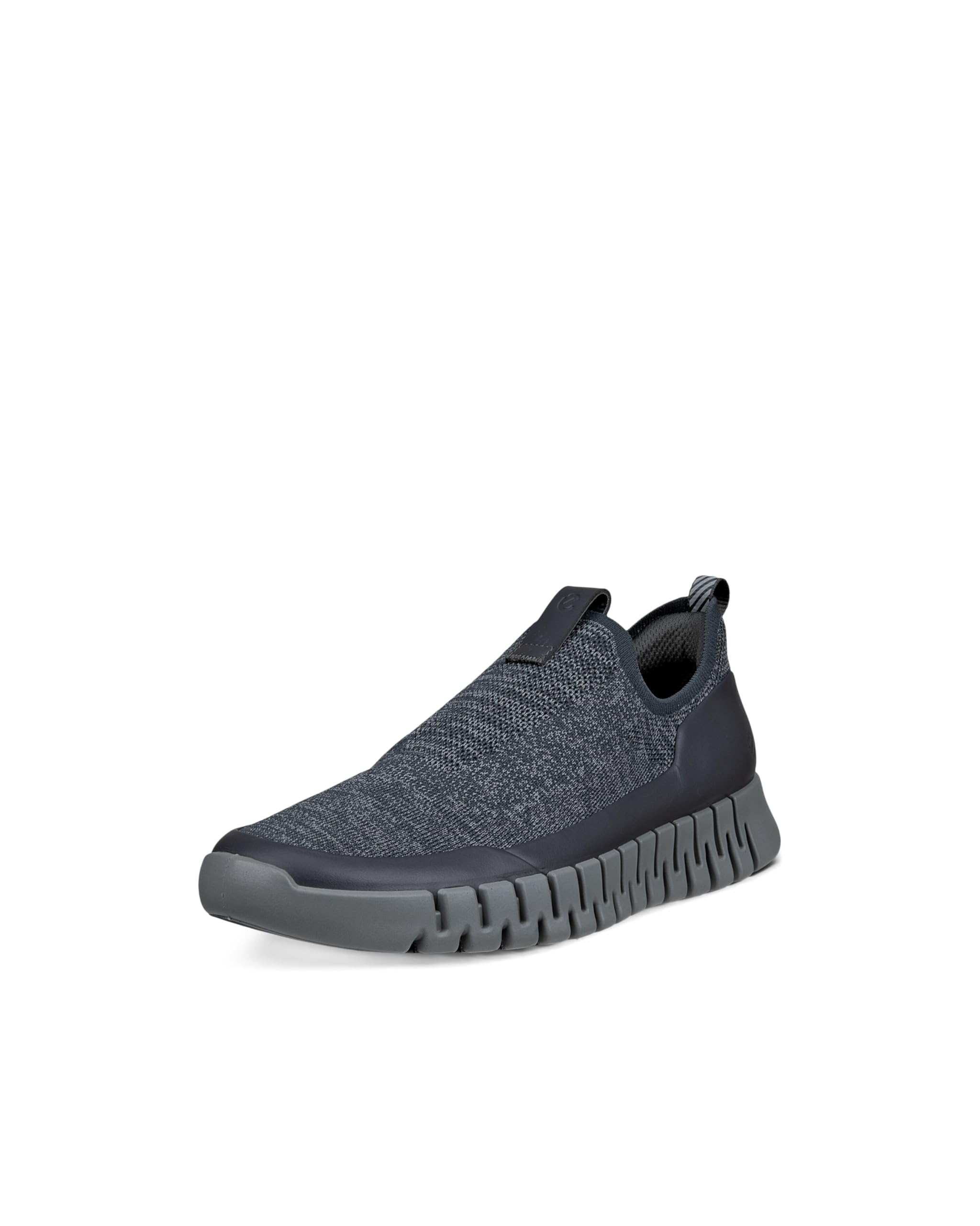 

ECCO GRUUV Men s Genuine Leather Slip-On Shoes, Size M, 52528460775, MAGNET/MAGNET/WILD DOVE, Size 25.0 cm, 3E