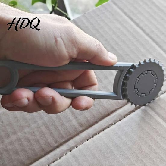 Serrated Gear Roller Cutter Cardboard Perforation Tool 3D Printed Paperboard Perforating Cutter