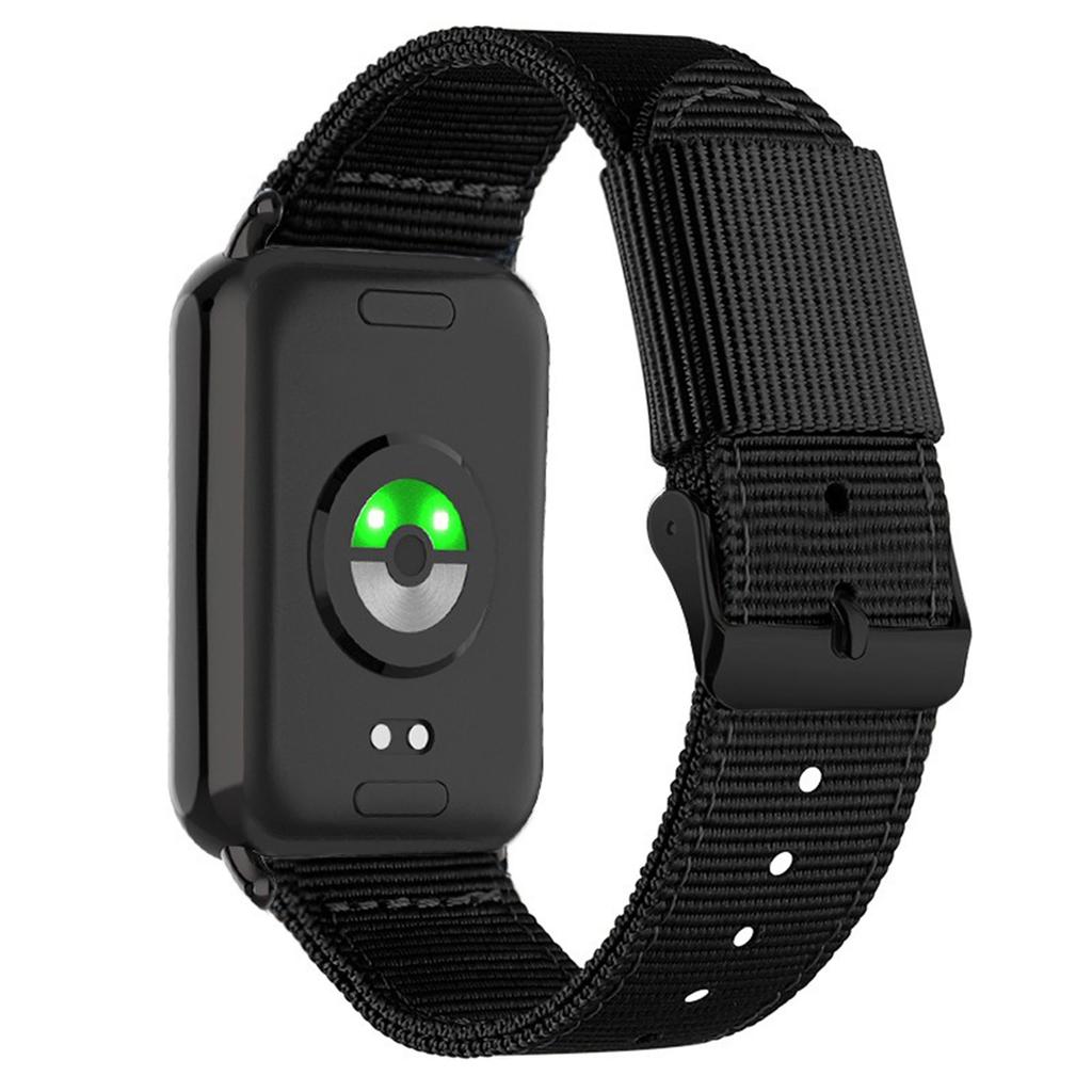 For Xiaomi Redmi Watch 6 / 5 / 4 / Smart Band 9 Pro / 8 Pro Woven Nylon Watch Band Pin Buckle Strap