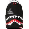 New Shark Mouth PVC Backpacks Black/Red W1035712