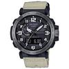 Men's Stainless Steel 100M Water Resistant Analog Alarm Quartz Watch PRW-6600YBE-5