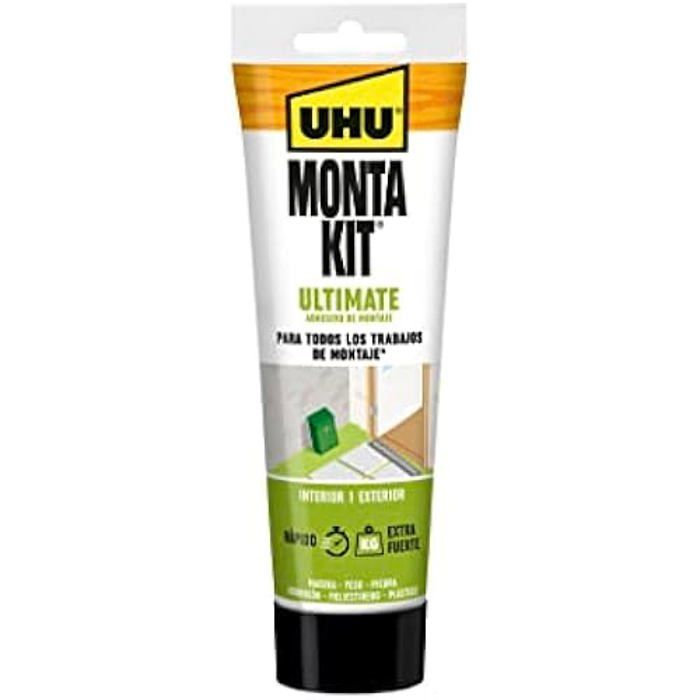 Colle - UHU - Montakit Ultimate - 165g - Lot de 12 tubes - Colle forte et résistante