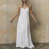 Women's Color V-Neck Long Sleeve Cape Top and Loose Fit Dress Two-Piece Set