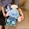 Cute Stitch Angel Chef Shaped Cartoon Plush Toy Backpack For Kids And Girls Teen