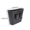 Waterproof Auto Trash Can Leak Proof Vehicle Garbage Dustbin Black Plastic Hanging Storage Box Organizer Front Rear Seat Parts