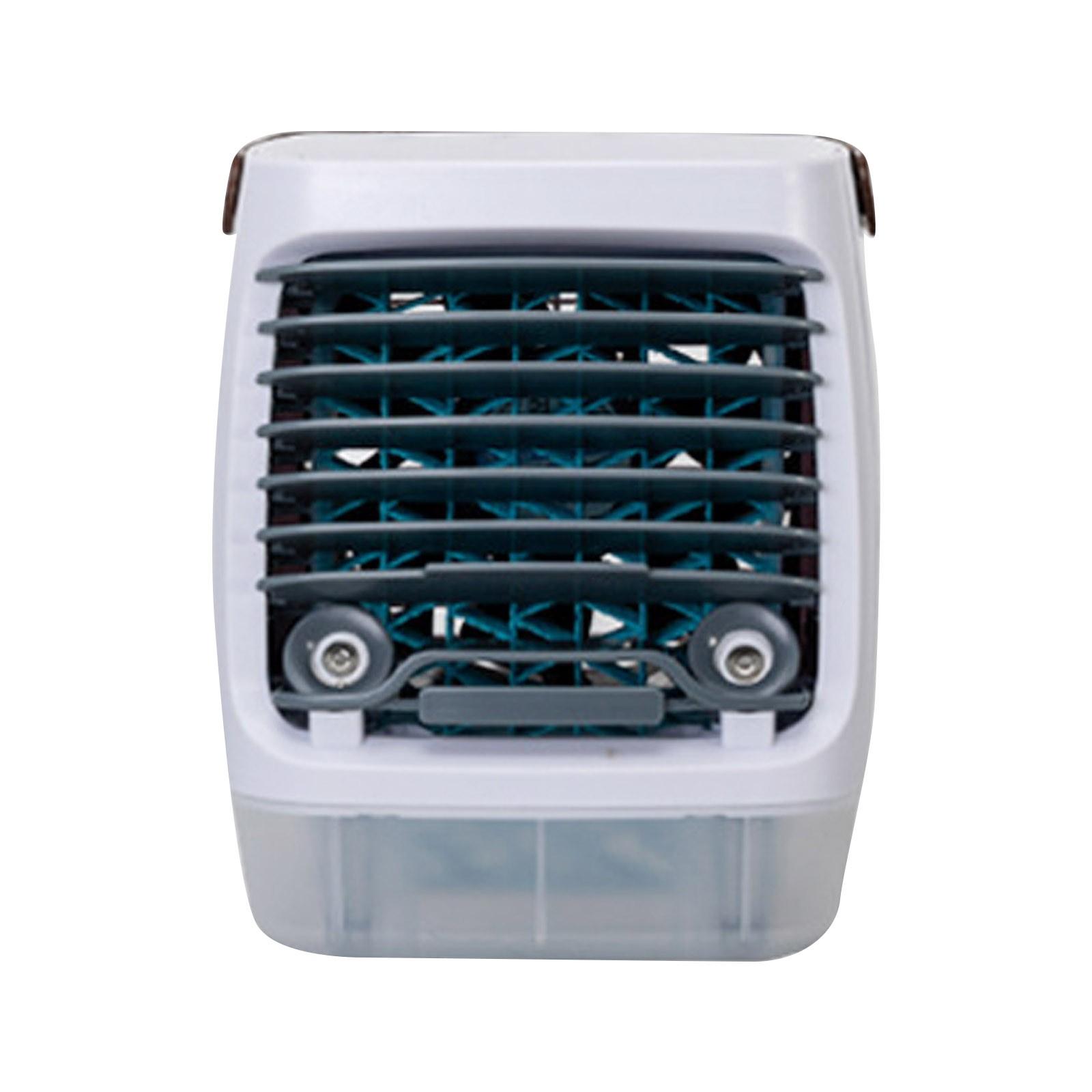 

Портативные кондиционеры, 25 Вт перезаряжаемый портативный блок переменного тока 2 Cool Spray, персональный вентилятор с 2 скоростями, кондиционеры для небольших помещений для спальни, для улицы One Size