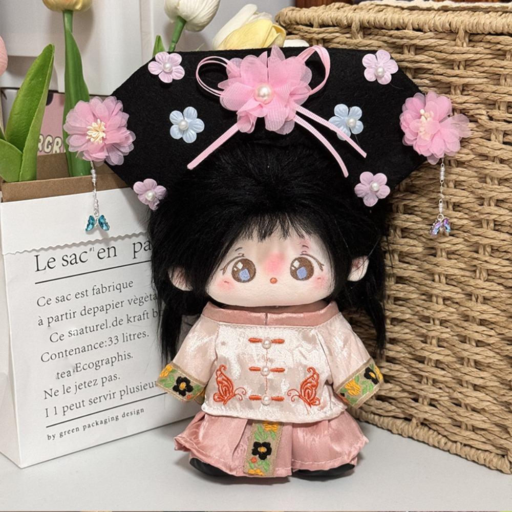 

1 set Skirt Cotton Doll s Clothes Costume Plush Doll Clothes Children s Gift рожевий