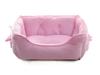 Four Seasons Waterproof Bow Dog Bed with Plush Bottom - Playful and Cute Pet Nest Pad