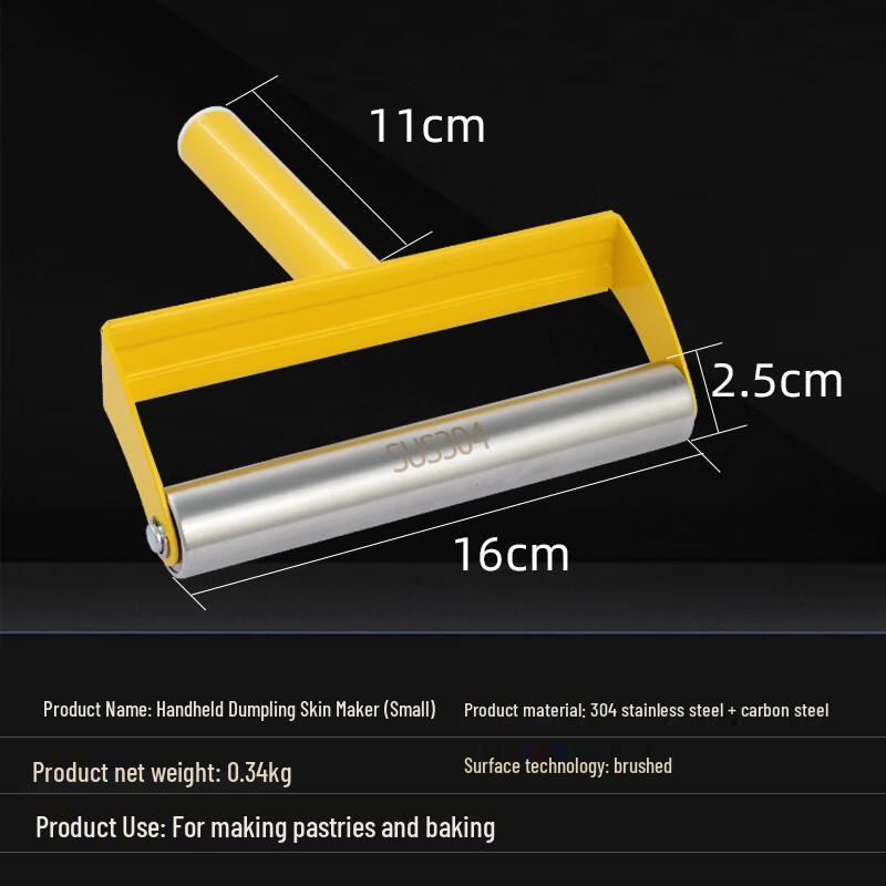 Ручной ролик для теста Diri из нержавеющей стали 304