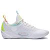 Li Ning Wade 808 2 Basketball Shoes Men's Low Top Standard White/Neon Fruit Red ABPS037-5