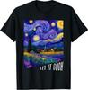 Let It Gogh Funny Vincent Van Gogh Starry Night Design TShirt