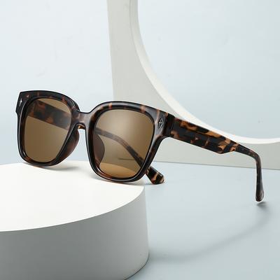 European And American Trendy Street Style Retro Artistic Acrylic Insert Sunglasses Modern Charm Ins Sunglasses 28070