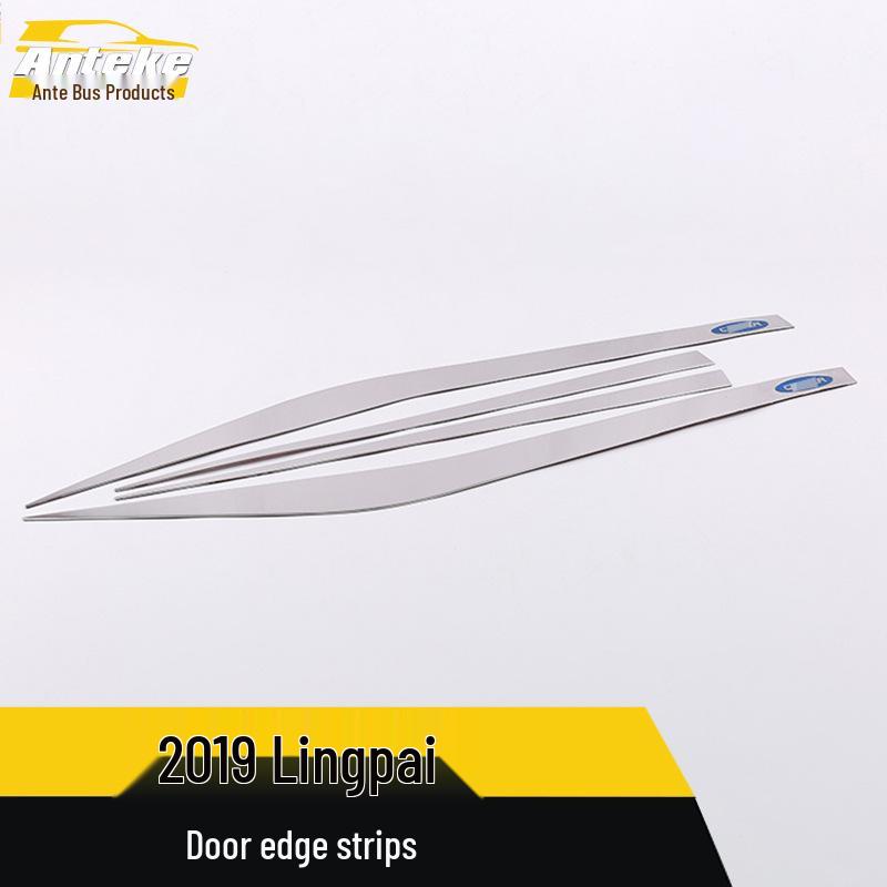 19-Piece Lingpai Car Door Trim & Anti-Scratch Strip Set