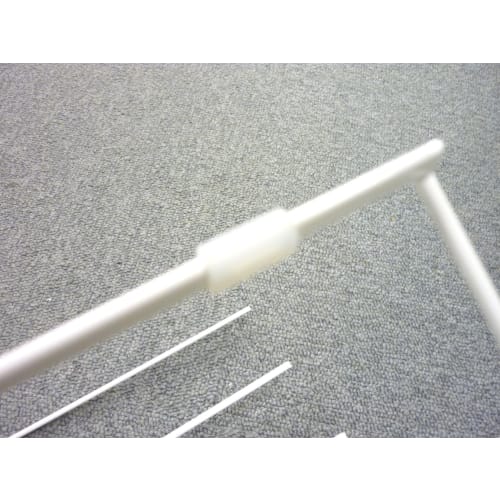 Asvel Double Coat Dishcloth Stand "N Pose" White 2632